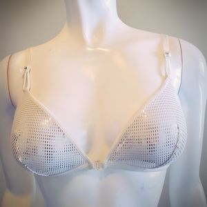 White and silver top